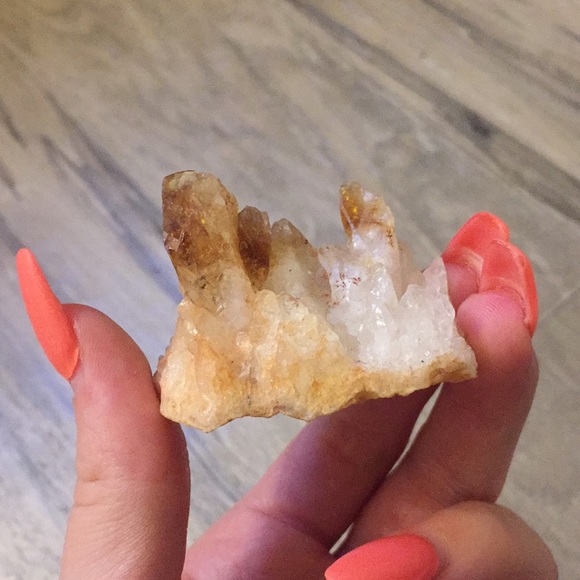 Moonstone Psychic Rocks Other - Citrine Raw Crystal